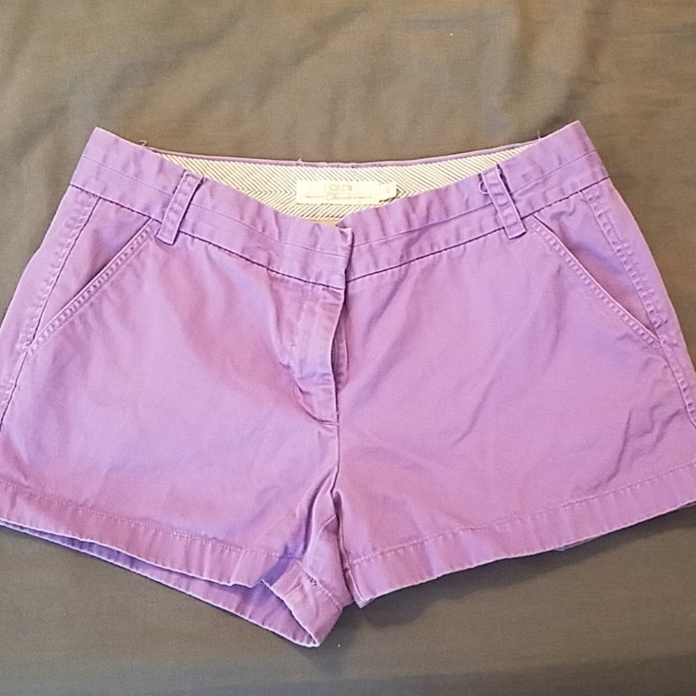 J Crew Purple Shorts